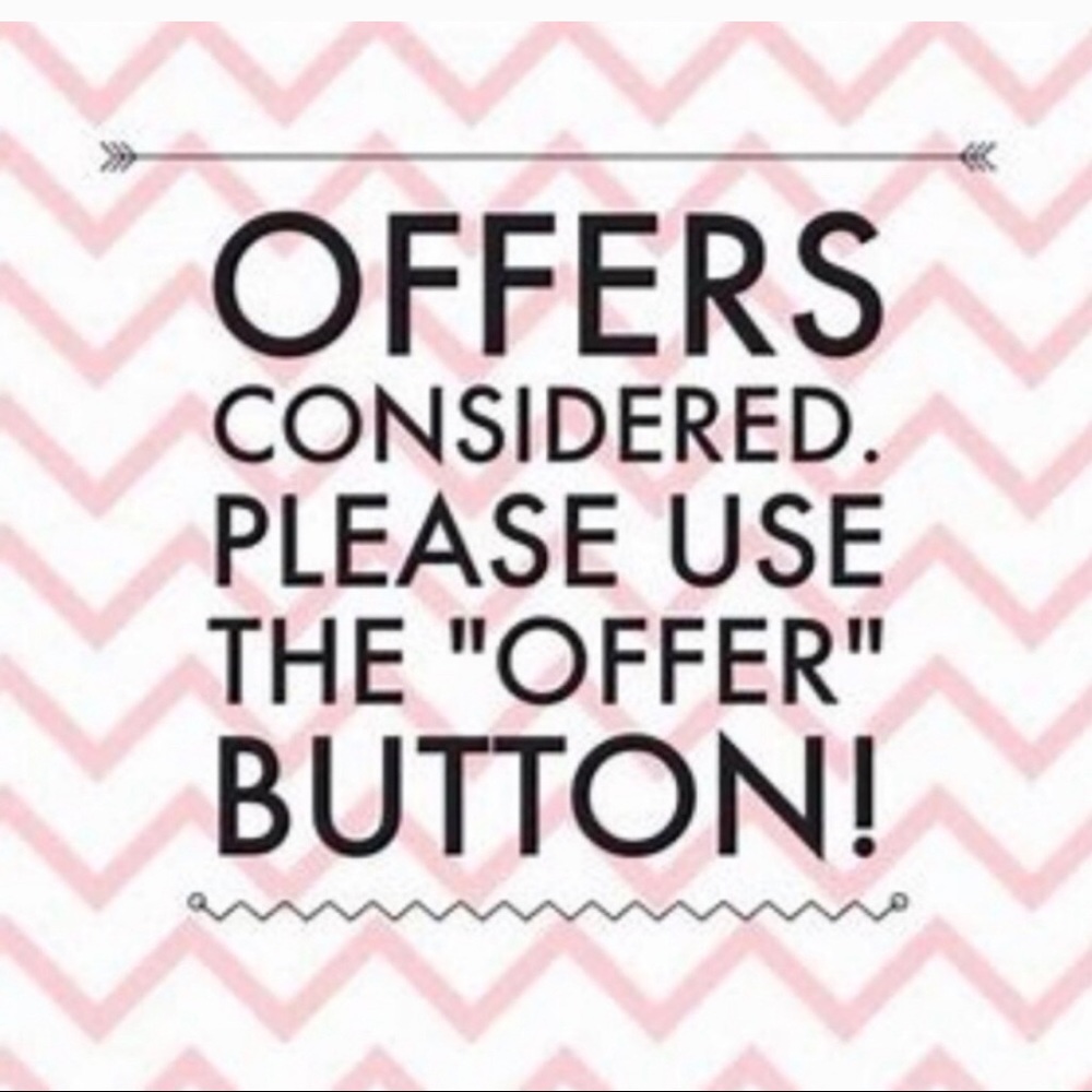 Accepting all reasonable offers!!